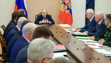 اجتماع بوتين حول قمة ألاسكا