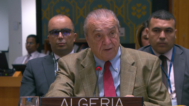 ممثل الجزائر الدائم لدى الأمم المتحدة عمار بن جامع