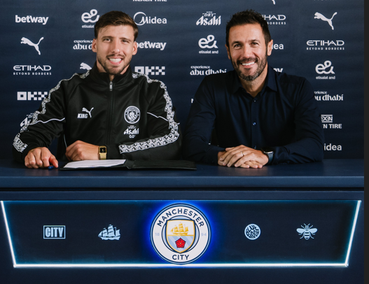 مانشستر سيتي يعلن تمديد عقد روبن دياز