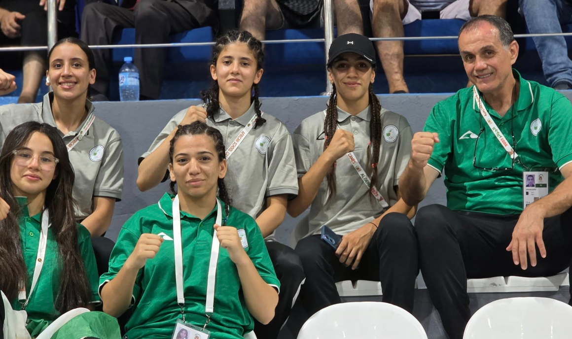 حصاد ذهبي للجزائر الألعاب الإفريقية المدرسية