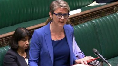 وزيرة الخارجية البريطانية إيفيت كوبر