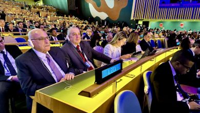 وزير الدولة وزير الخارجية الجزائري أحمد عطاف وعمار بن جامع