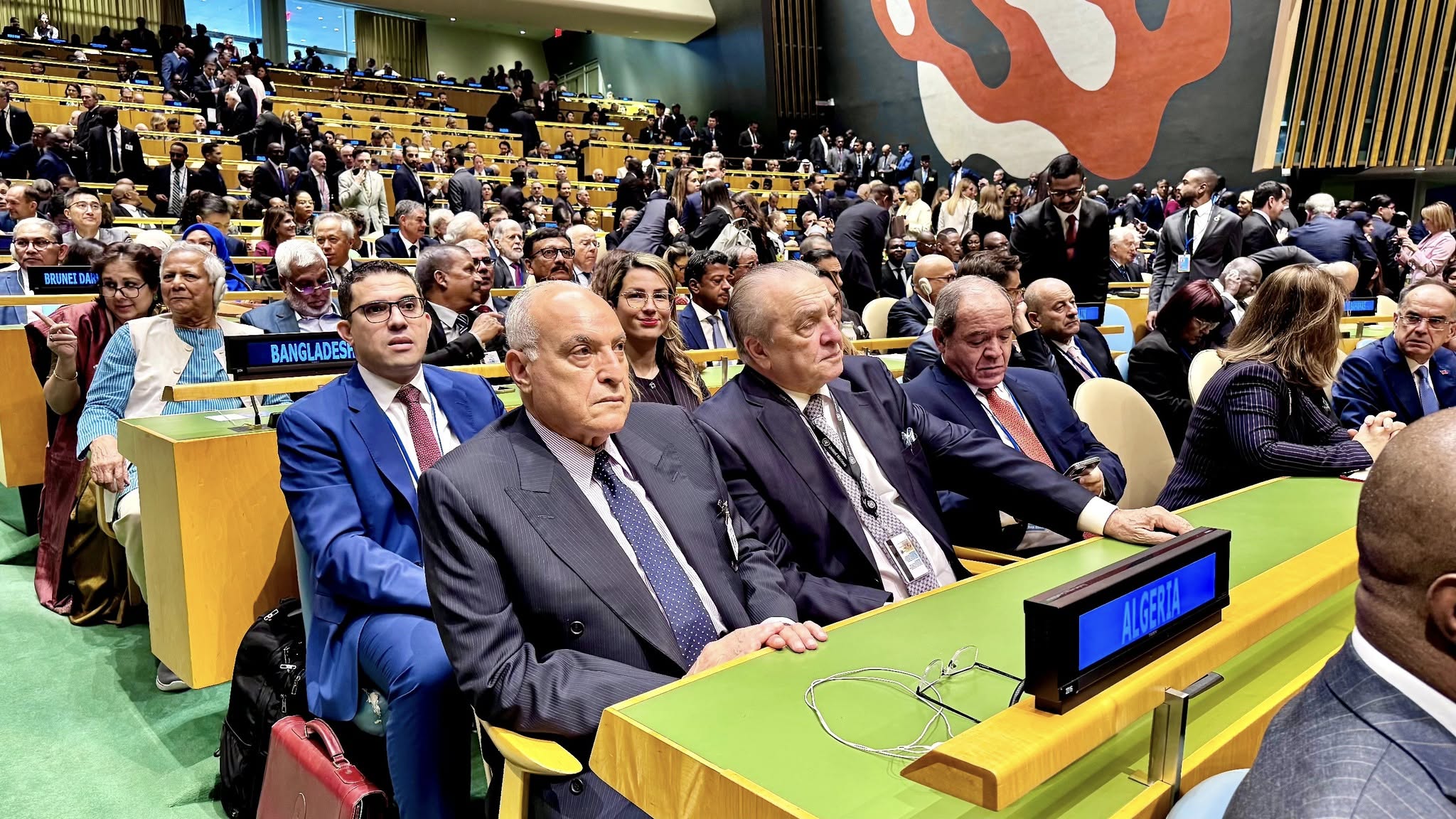 وزير الخارجية الجزائري يشارك في النقاش العام للأمم المتحدة