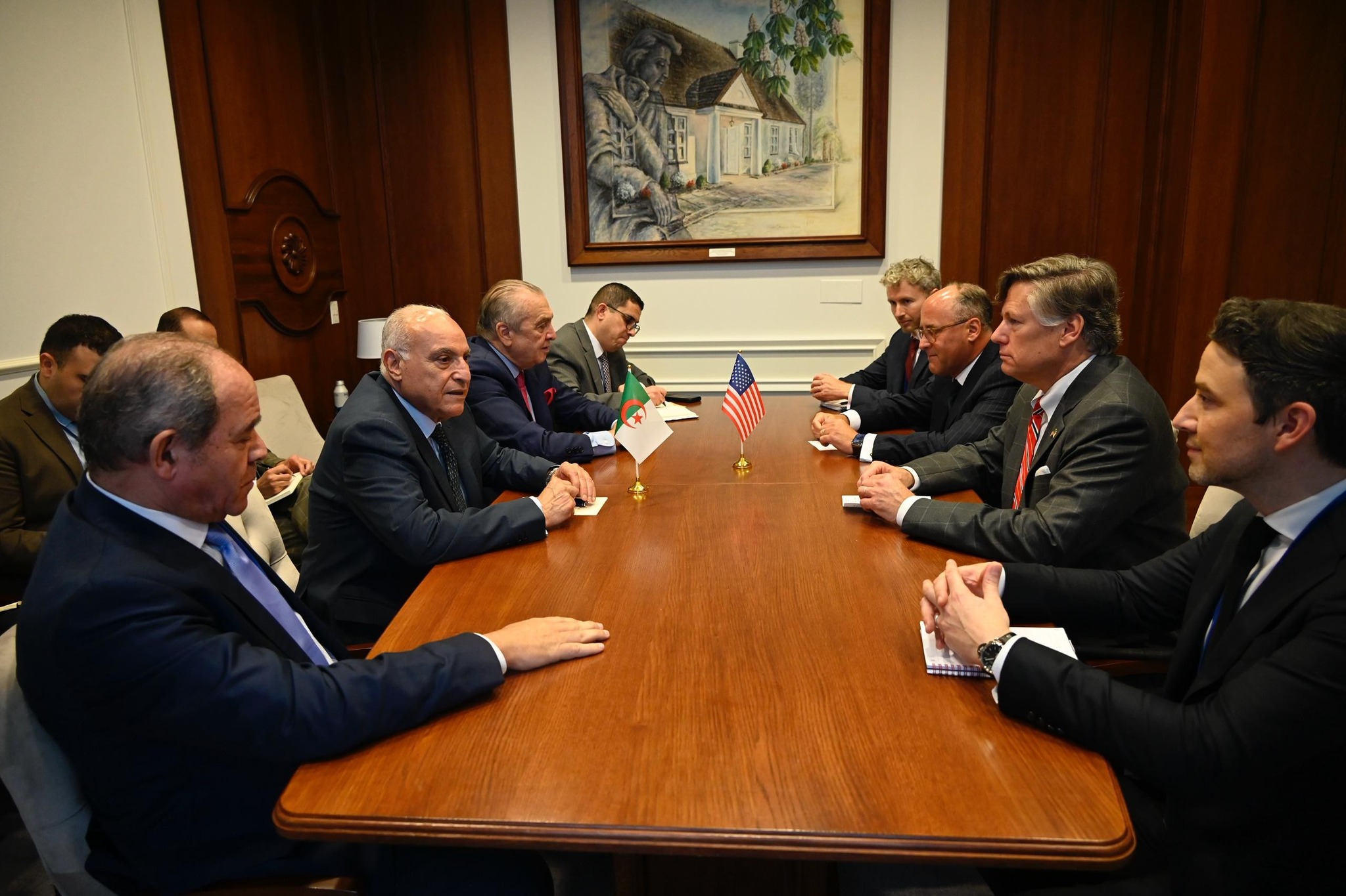 محادثات جزائرية- أمريكية