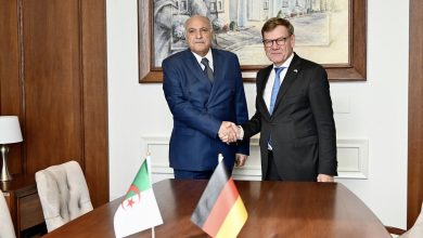 محادثات بين وزيرا خارجية الجزائر وألمانيا