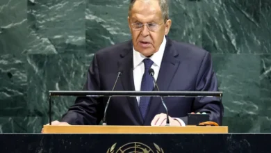 وزير الخارجية الروسي، سيرغي لافروف