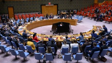 اجتماع مجلس الأمن الدولي