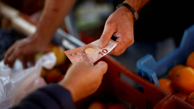 التضخم بمنطقة اليورو يسجل 2.1 % قرب هدف «المركزي»