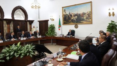 مجلس الوزراء الجزائري