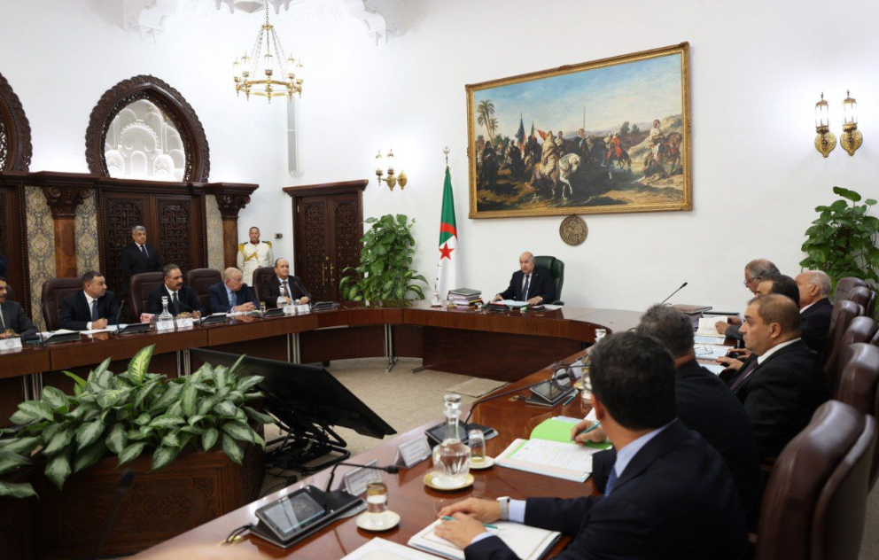 مجلس الوزراء الجزائري