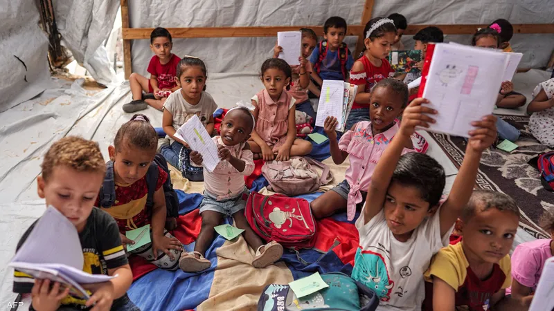 "أونروا" تعلن جاهزيتها لاستئناف العملية التعليمية في غزة