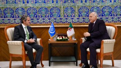 أحمد عطاف يستقبل رفائيل غروسي