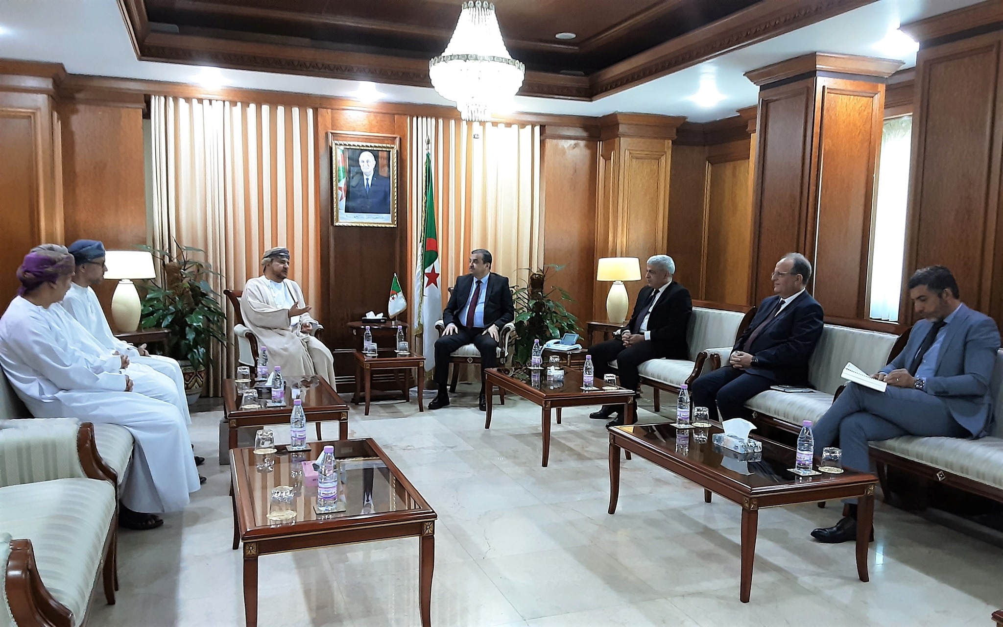 التعاون الطاقوي بين الجزائر وسلطنة عمان