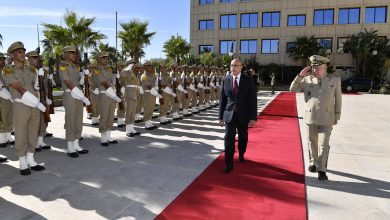 الفريق أول شنقريحة يستقبل وزير الدفاع التونسي