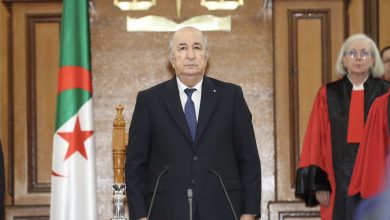 الرئيس الجزائري يفتتح السنة القضائية الجديدة