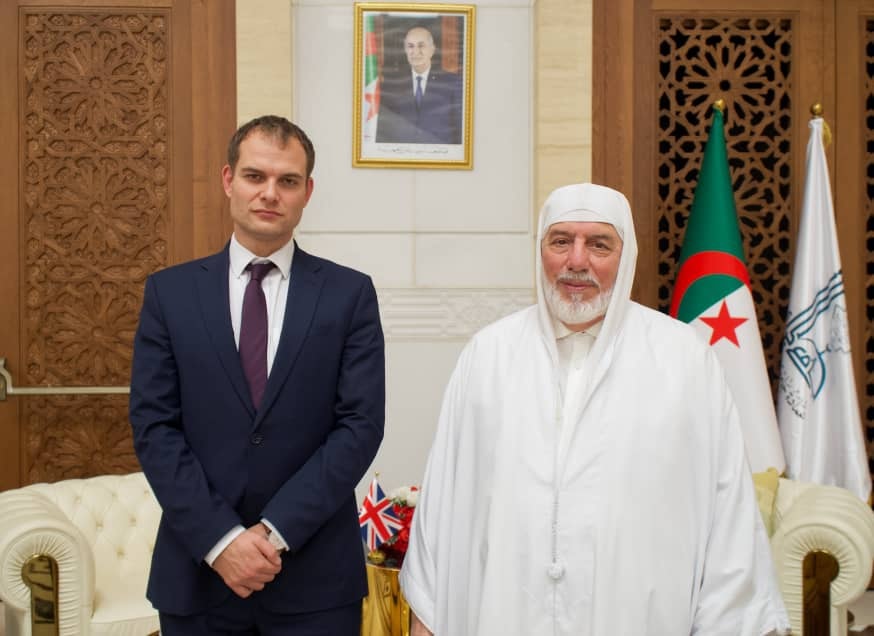 recteur de Djamaâ El-Djazaïr sous-secrétaire d'Etat britannique aux affaires du Moyen-Orient et de l'Afrique du Nord