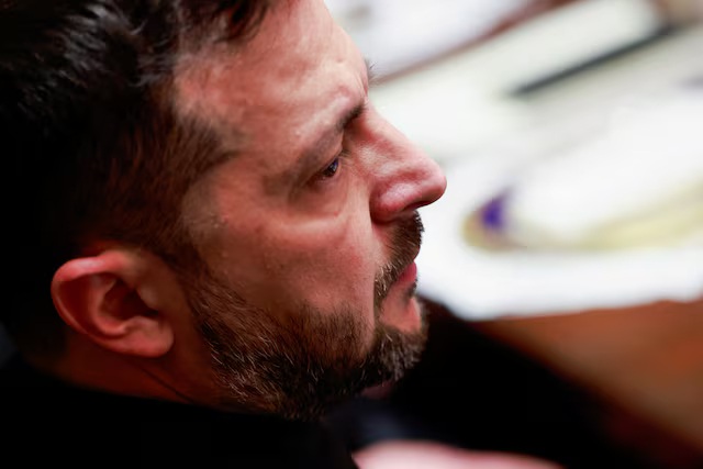 Conflit Ukraine Zelenskiy Trump geler lignes de front