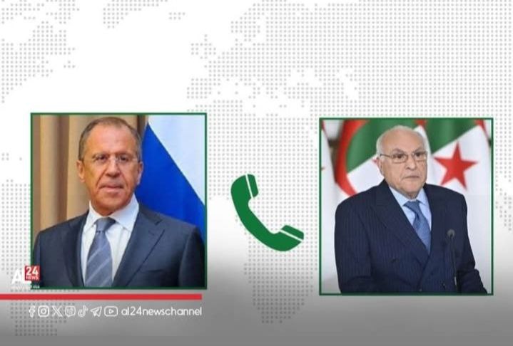 الوزير عطاف يجري مكالمة هاتفية مع وزير الشؤون الخارجية الروسي