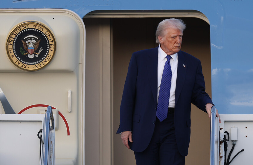 الرئيس الأمريكي دونالد ترامب