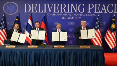 تايلاند وكمبوديا توقعان اتفاق وقف إطلاق النار بحضور ترامب