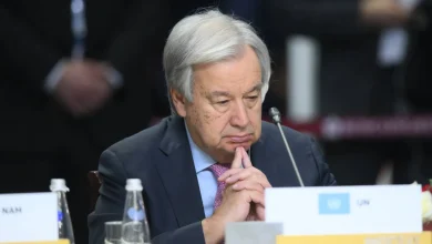 الأمين العام للأمم المتحدة أنطونيو غوتيريش