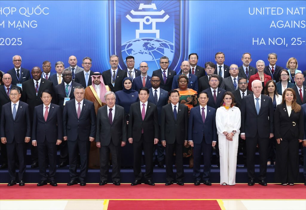 توقيع معاهدة الأمم المتحدة لمكافحة الجريمة الإلكترونية في هانوي