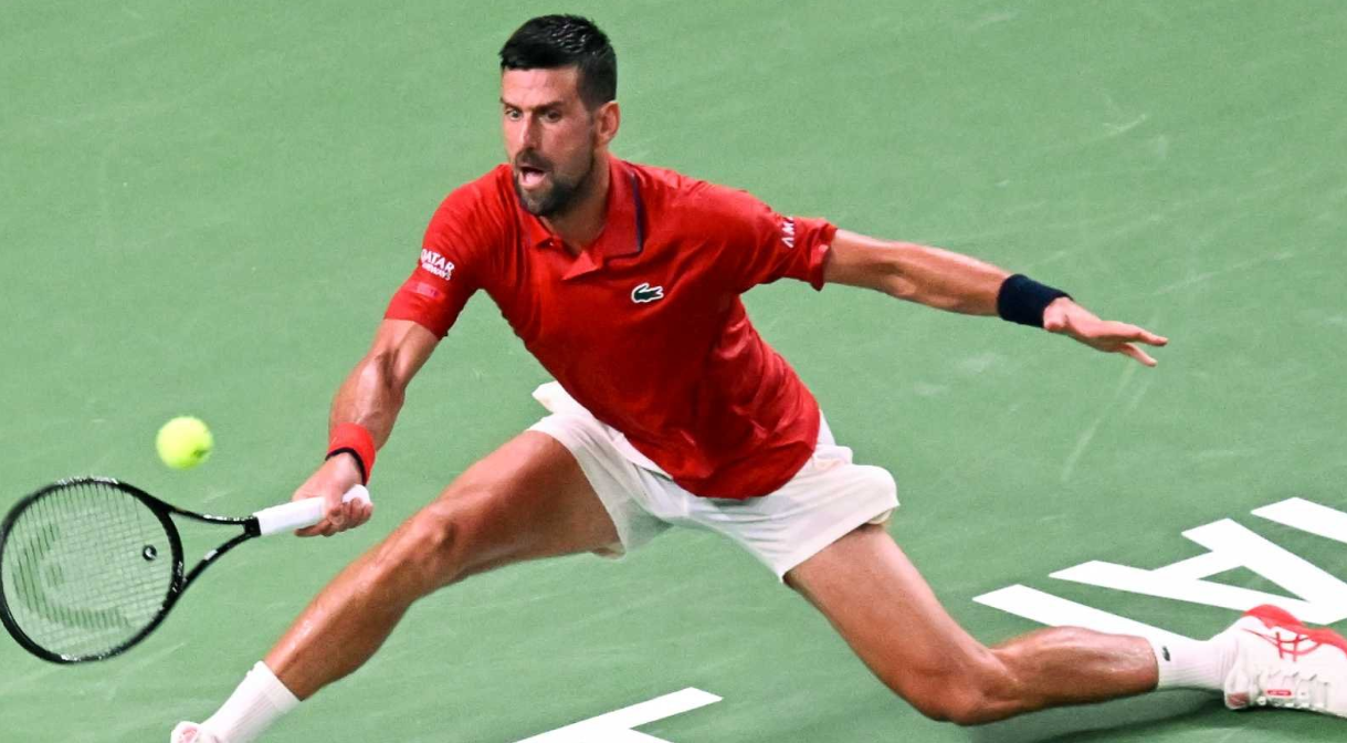 دجوكوفيتش وغوفان إلى الدور الثالث من بطولة شنغهاي ماسترز للتنس