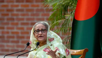 الشيخة حسينة رئيسة وزراء بنغلاديش السابقة
