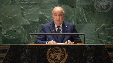 الرئيس الجزائري عبد المجيد تبون