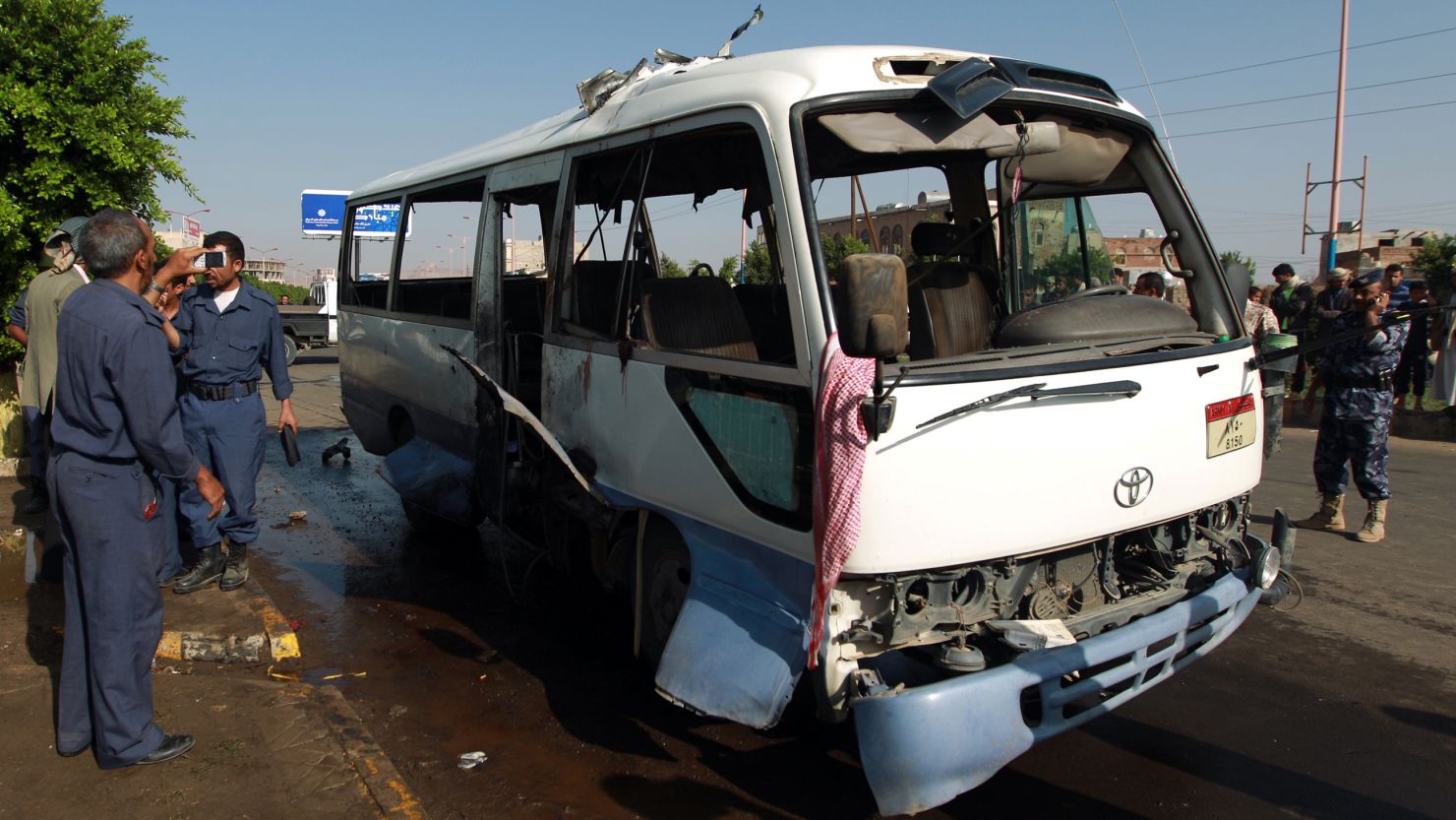 Yémen 34 morts collision autocar minibus