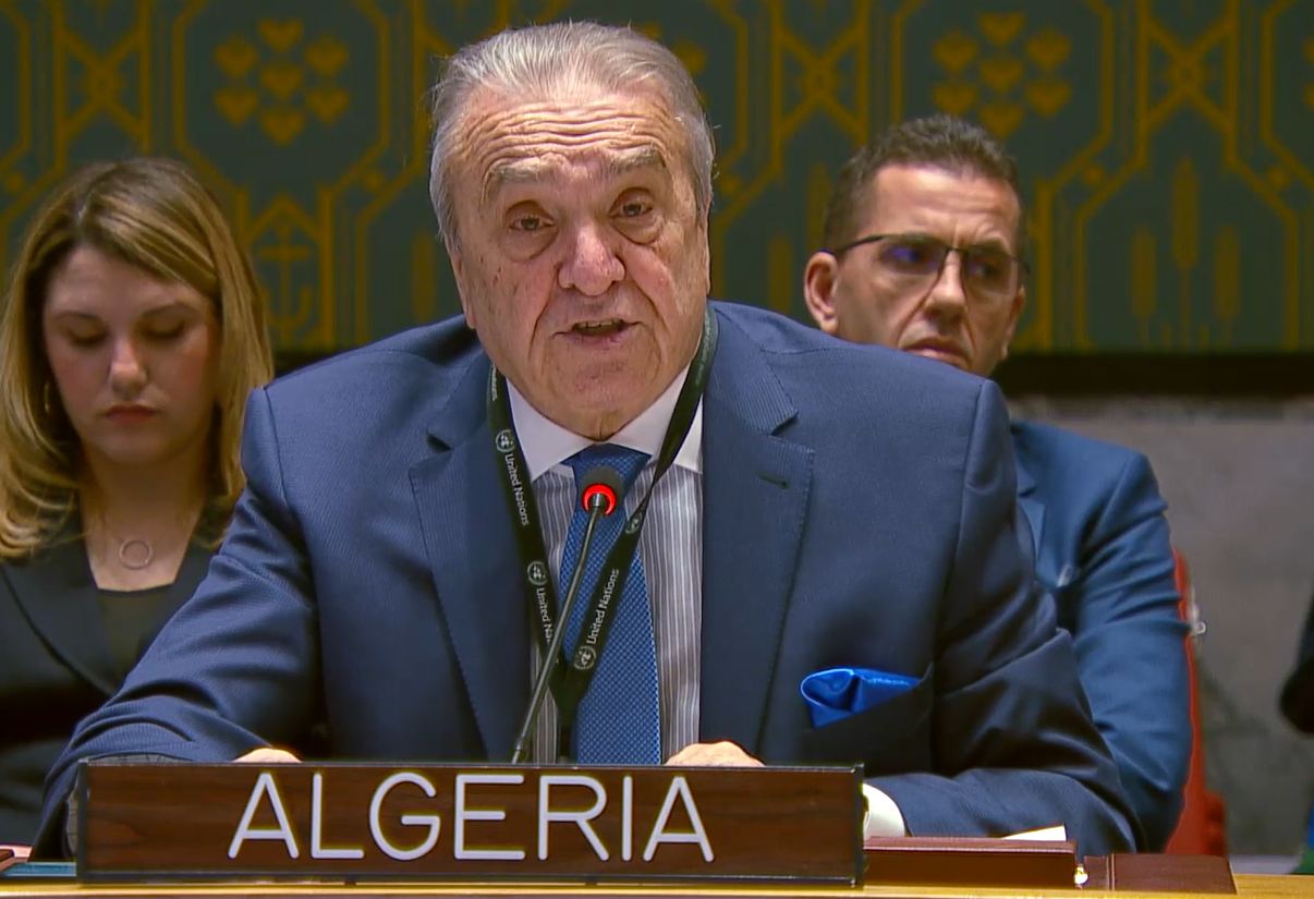 ممثل الجزائر الدائم لدى الأمم المتحدة، عمار بن جامع