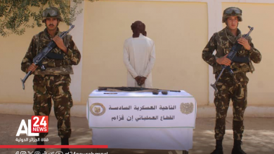 الجيش الجزائري: إرهابي يسلم نفسه وتوقيف 8 عناصر دعم للجماعات الإرهابية خلال أسبوع