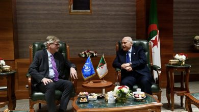  عطاف يستقبل الأمين العام المساعد للأمم المتحدة المكلف بعمليات حفظ السلم