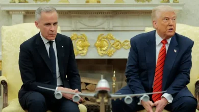 دونالد ترامب ومارك كارني