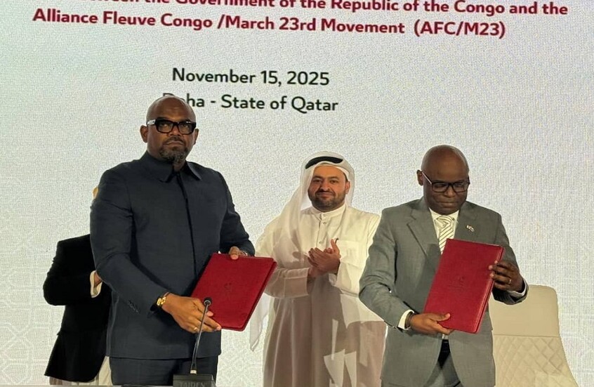 الكونغو الديمقراطية وحركة "إم 23" توقّعان "إطار الدوحة لاتفاق سلام شامل"