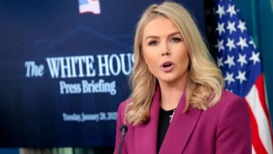 المتحدثة باسم البيت الأبيض كارولين ليفيت