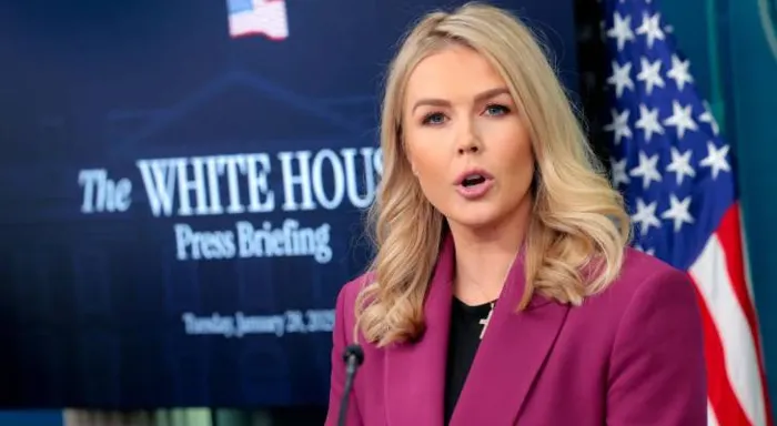 المتحدثة باسم البيت الأبيض كارولين ليفيت