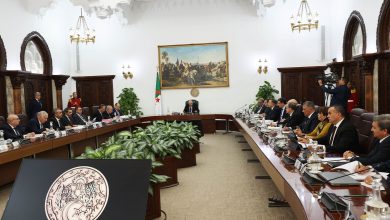 مجلس الوزراء الجزائري