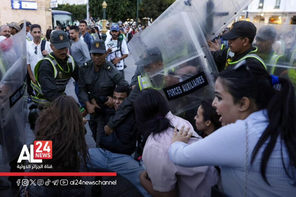 Maroc régime répressif makhzen manifestations pacifiques jeunes