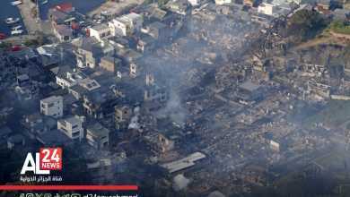 Japon incendie géant