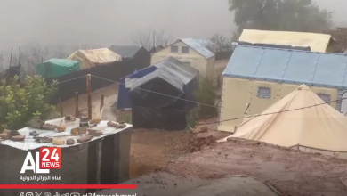 Maroc sinistré séisme d’Al Haouz tente en plastique embarras Makhzen