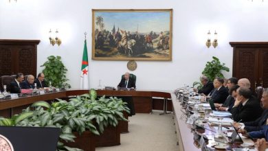 مجلس الوزراء الجزائري