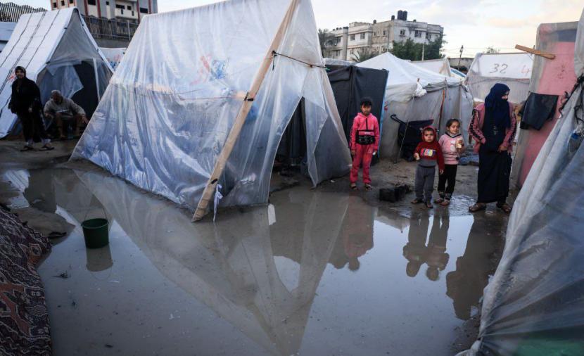 معاناة النازحين في غزة تتفاقم