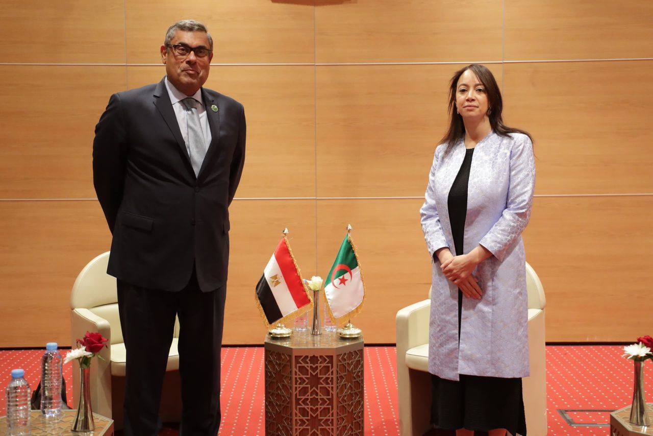 الجزائر ومصر تشددان على مواصلة التنسيق بشأن الأزمات الإفريقية