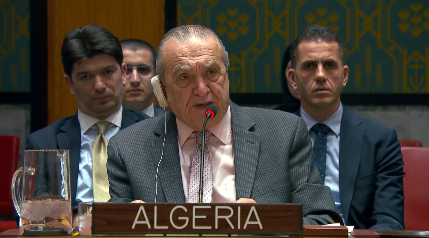 ممثل الجزائر الدائم لدى الأمم المتحدة عمار بن جامع
