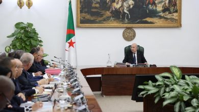 الرئيس الجزائري عبد المجيد تبون