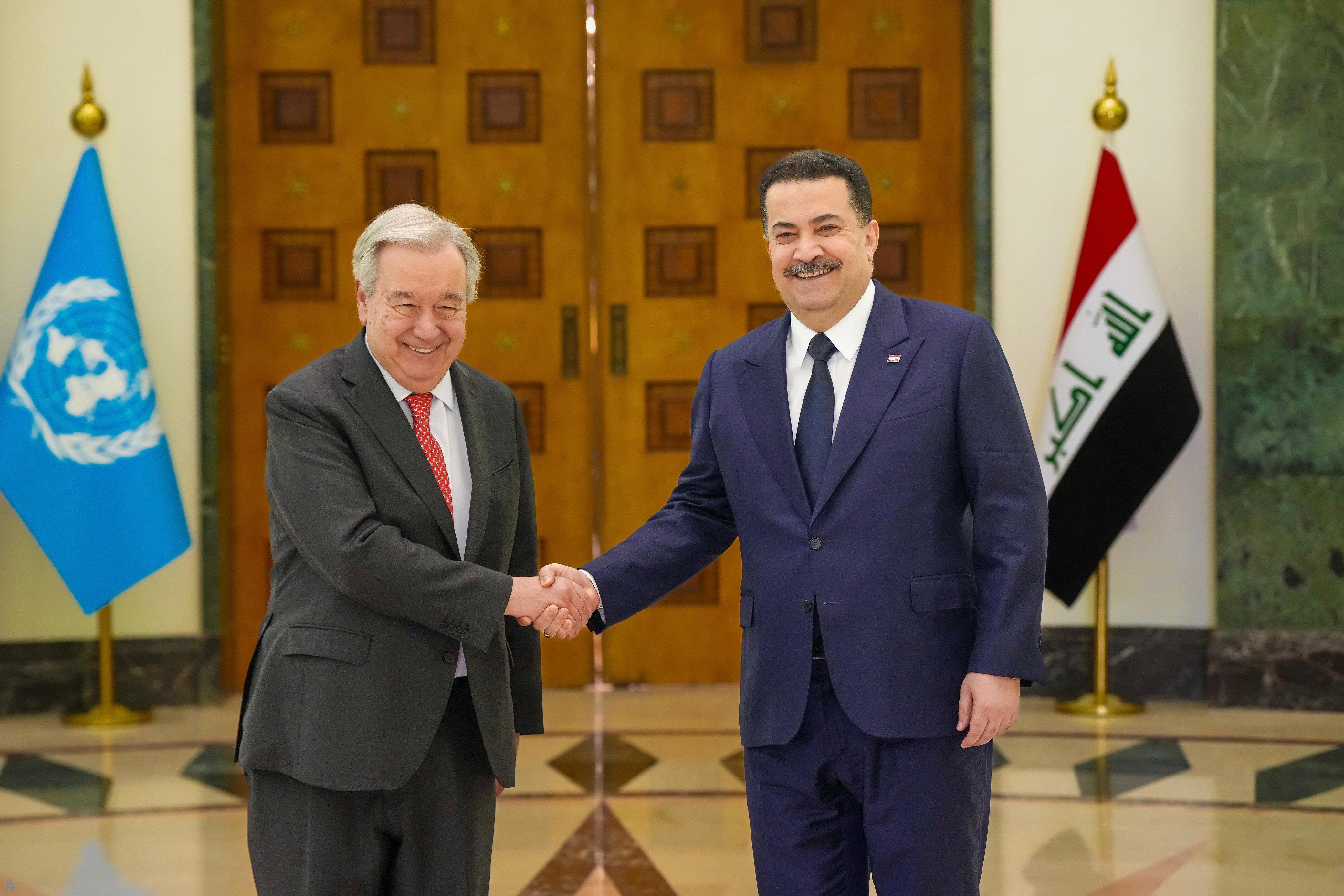 غوتيريش يؤكد مواصلة دعم العراق بعد انتهاء مهمة "يونامي"