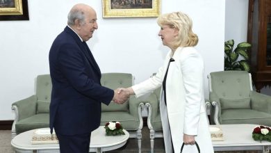 الرئيس الجزائري يستقبل سفيرة صربيا