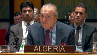 ممثل الجزائر الدائم لدى الأمم المتحدة عمار بن جامع