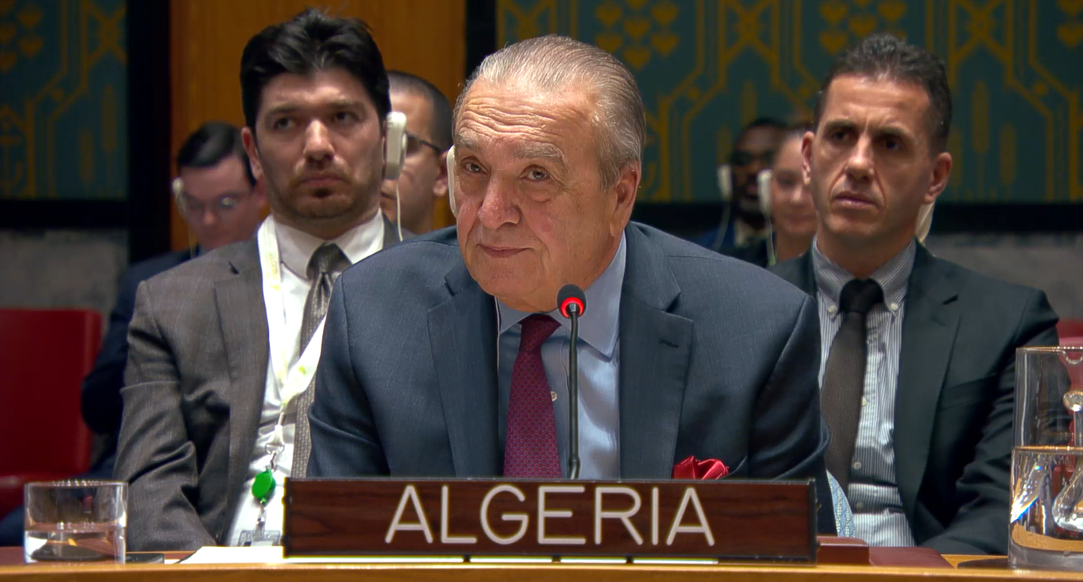 ممثل الجزائر الدائم لدى الأمم المتحدة عمار بن جامع